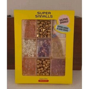 Super Smalls Rainbow Bead Kit for Kids Jewelry Making New In Box